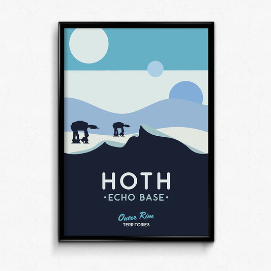 Hoth National Park Poster