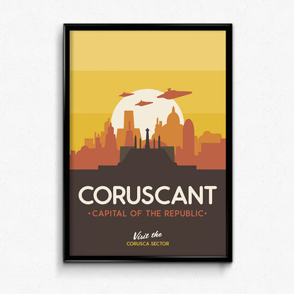 Coruscant National Park Poster
