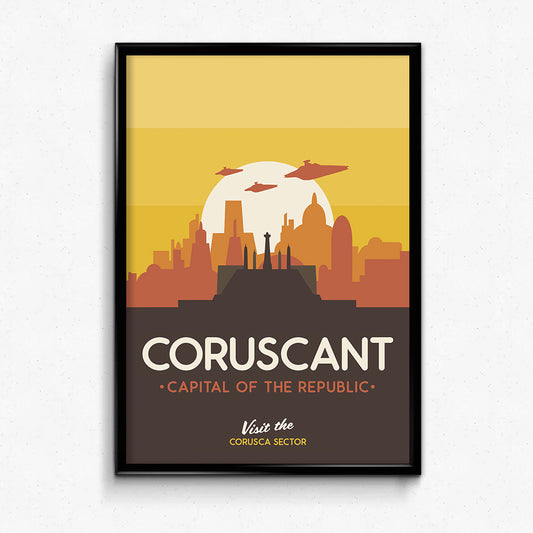 Coruscant National Park Poster