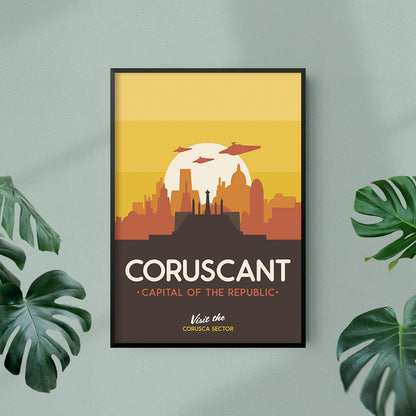 Coruscant National Park Poster