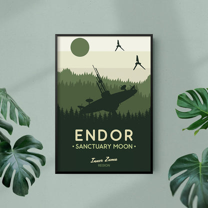 Endor National Park Poster
